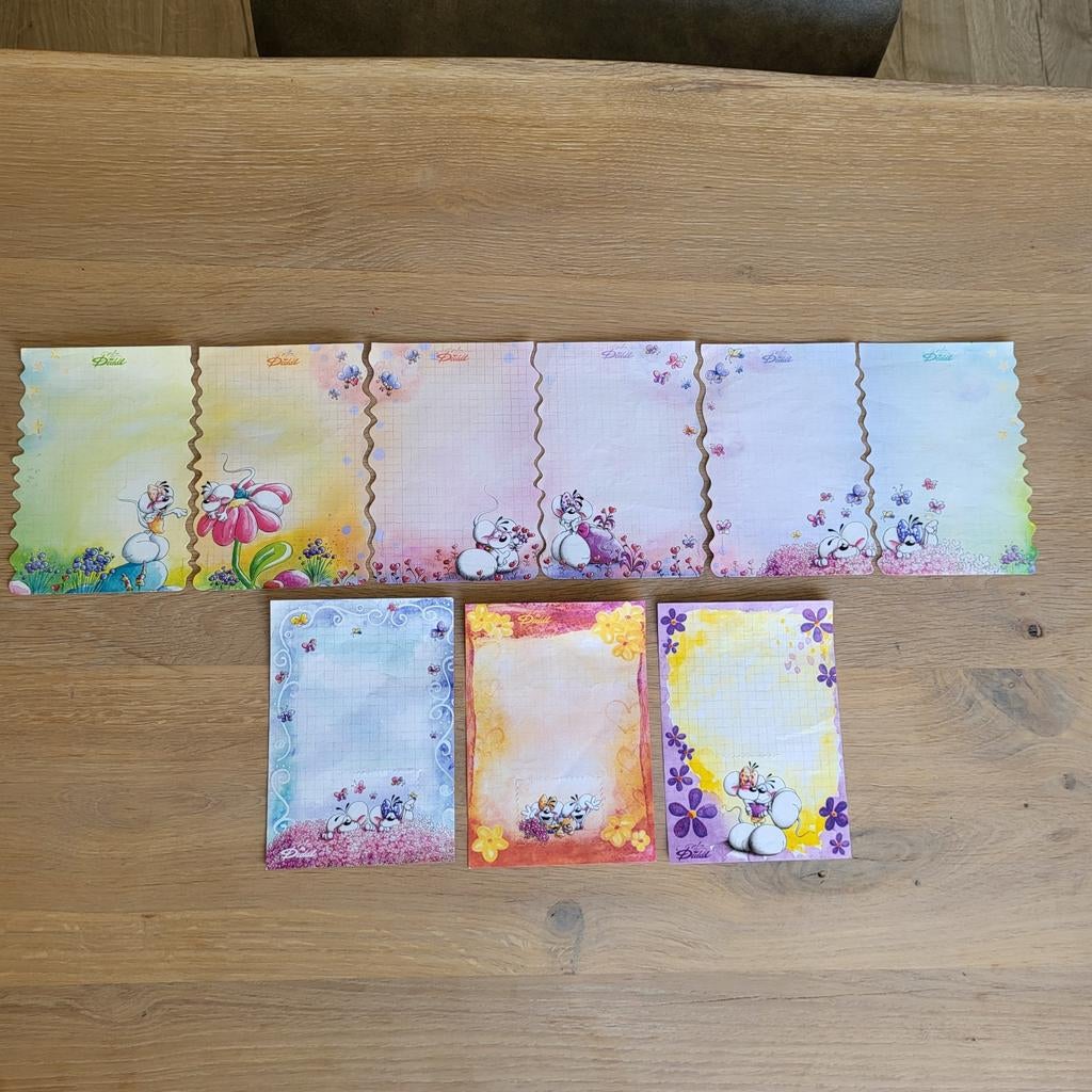 Inhoud #4 Diddlemap: A6, kleiner, Diddlina ballerina, overig, Ophalen of Verzenden, Verschillende figuren, Zo goed als nieuw, Papier, Kaart of Schrift
