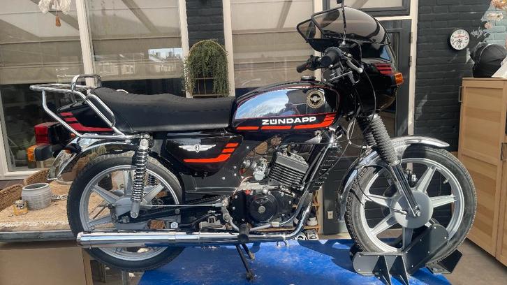 Zundapp KS80 op motorkenteken, Fietsen en Brommers, Brommers | Zundapp, Gebruikt, Overige modellen, Ophalen