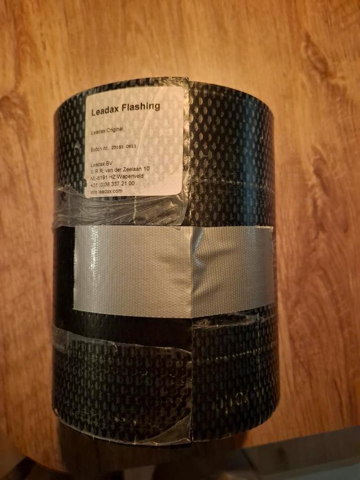 Leadax Loodvervanger 20cm breed, Doe-het-zelf en Verbouw, Dakpannen en Dakbedekking, Nieuw, Overige typen, Kunststof, Zwart, 15 m² of meer