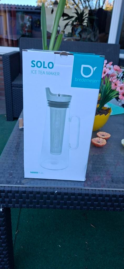 Bredemeijer Solo Ice Tea Maker 1.2L, Theepot/fluitketel, Glas, Bredemeijer, Nieuw