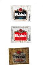 Bieretiketten Brasserie Diekirch Luxenburg, Ophalen of Verzenden, Zo goed als nieuw, Overige typen, Overige merken