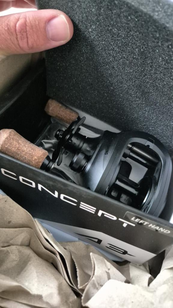 13 Fishing Concept A3 Reel / Baitcaster LH 6.3:1, Watersport en Boten, Hengelsport | Roofvissen, Ophalen of Verzenden, Nieuw, Molen