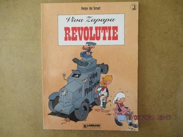 adv4186 viva zapapa, Boeken, Eén stripboek, Ophalen, Gelezen