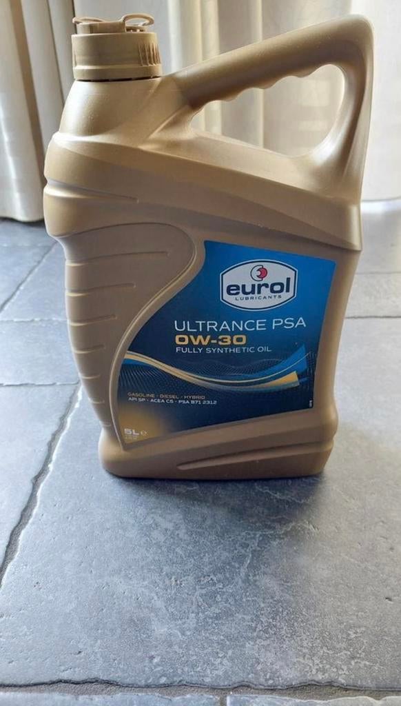 Eurol Ultrance PSA OW-30 motorolie, Ophalen
