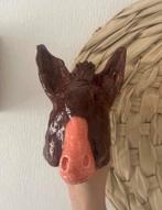 Unieke Ezel van keramiek handgemaakt, Antiek en Kunst, Antiek | Keramiek en Aardewerk, Ophalen of Verzenden