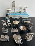 Zilver miniaturen poppenhuis beeldje  P/ stuk vanaf, Ophalen of Verzenden, Zilver