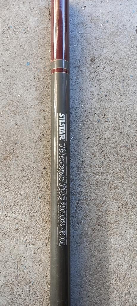 NIEUW**Silstar 6 meter telescopische hengel 3003-601, Watersport en Boten, Ophalen of Verzenden, Nieuw, Vaste hengel