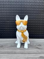franse bulldog (bril) 28hoog 14breed/Nieuw!, Verzamelen, Beelden en Beeldjes, Ophalen of Verzenden, Nieuw, Dier