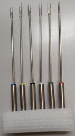 Te Koop: Zes fondue vorken en een deksel, nieuw. , Ophalen of Verzenden, Nieuw, Fondue-accessoires