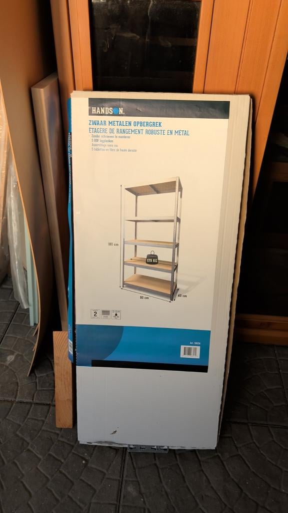 Hanson opbergrek nieuw, Huis en Inrichting, Kasten | Stellingkasten, Ophalen of Verzenden, Nieuw