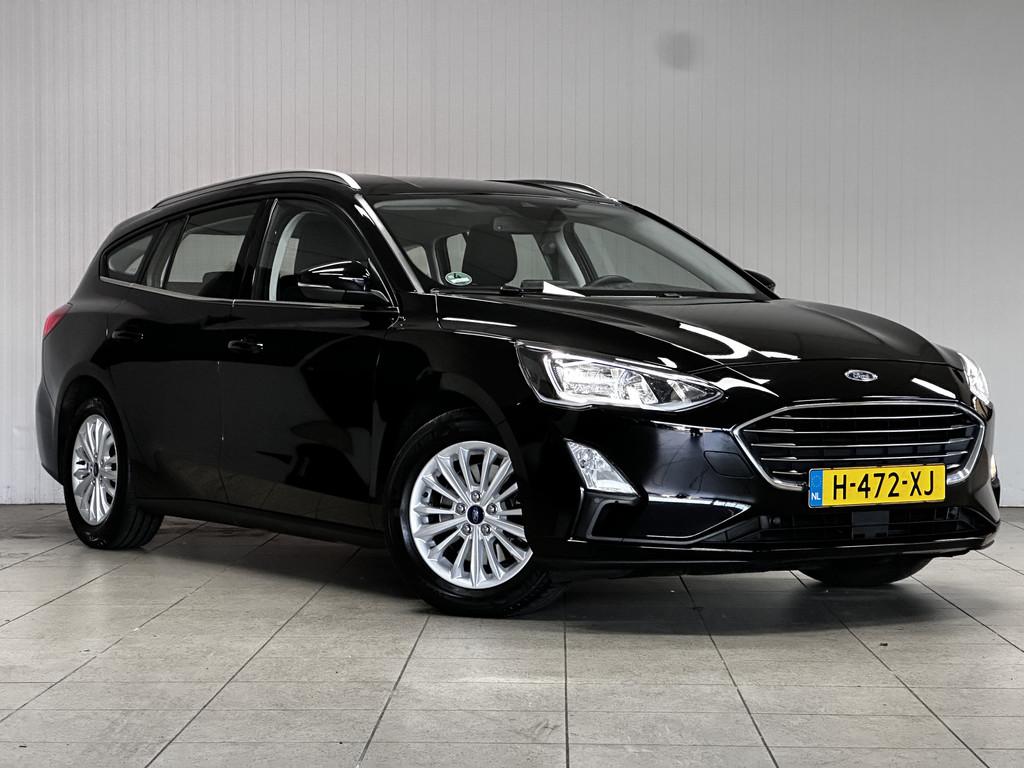 Ford FOCUS Wagon 1.5 EcoBlue Titanium Business/ Trekhaak/ Ke, Auto's, Ford, Stof, Gebruikt, 4 cilinders, Zwart