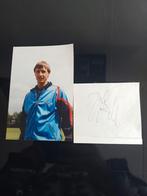 Foto van Johan Cruijff met dehandtekening van Johan Cruijff, Ophalen of Verzenden, Zo goed als nieuw, Ajax, Spelerskaart
