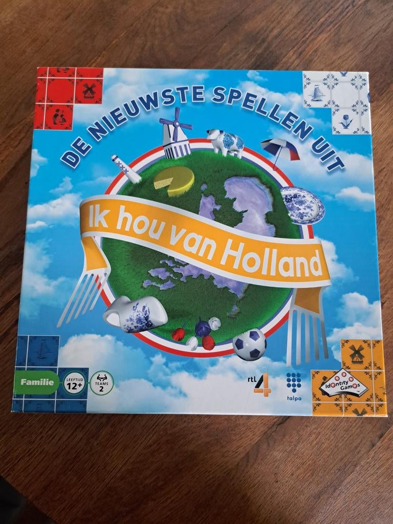 Ik hou van Holland Spel - Nieuw in doos, Vijf spelers of meer, Ophalen of Verzenden, Nieuw, Identity Games