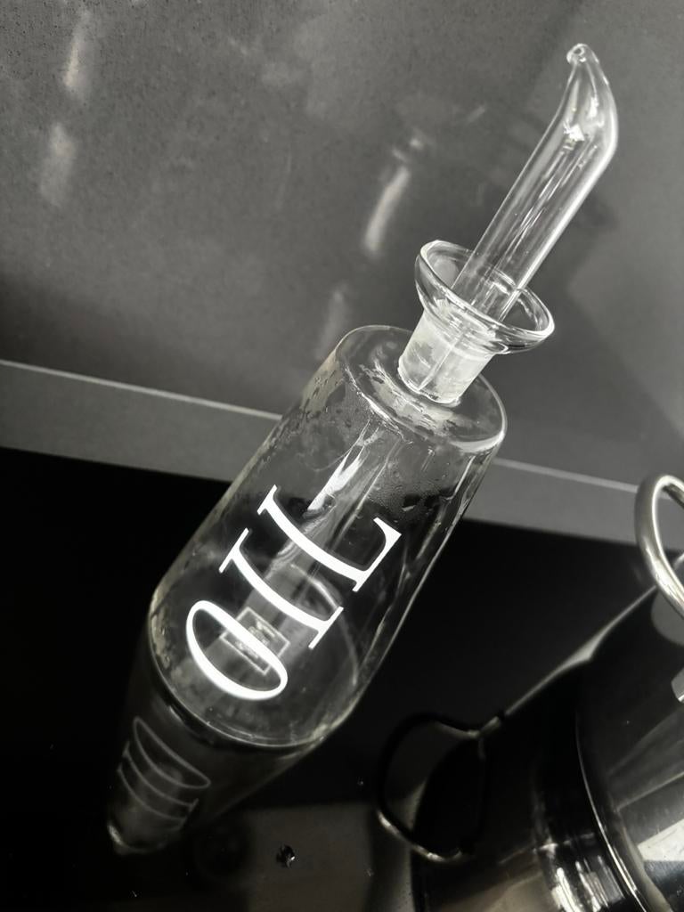 Riviera maison olie fles, Overige typen, Ophalen of Verzenden, Overige stijlen, Glas