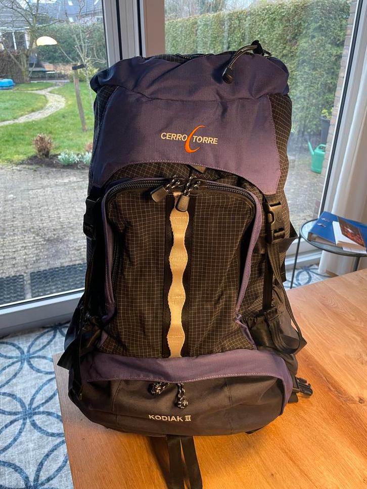 Cerro Torre Kodiak 2 Rugzak 55L - Zo goed als nieuw, Sieraden, Tassen en Uiterlijk, Tassen | Rugtassen, Zo goed als nieuw, Overige merken