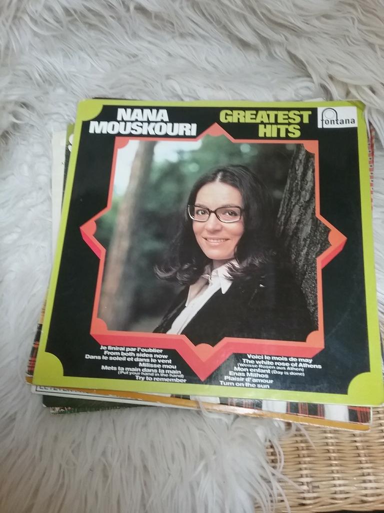 LP  NANA MOUSKOURI Greatest Hits 70er jaren, Overige soorten, Ophalen of Verzenden, 12 inch, Inclusief binnenhoes