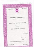 aandeel, Ophalen, 1970 tot heden, Aandeel