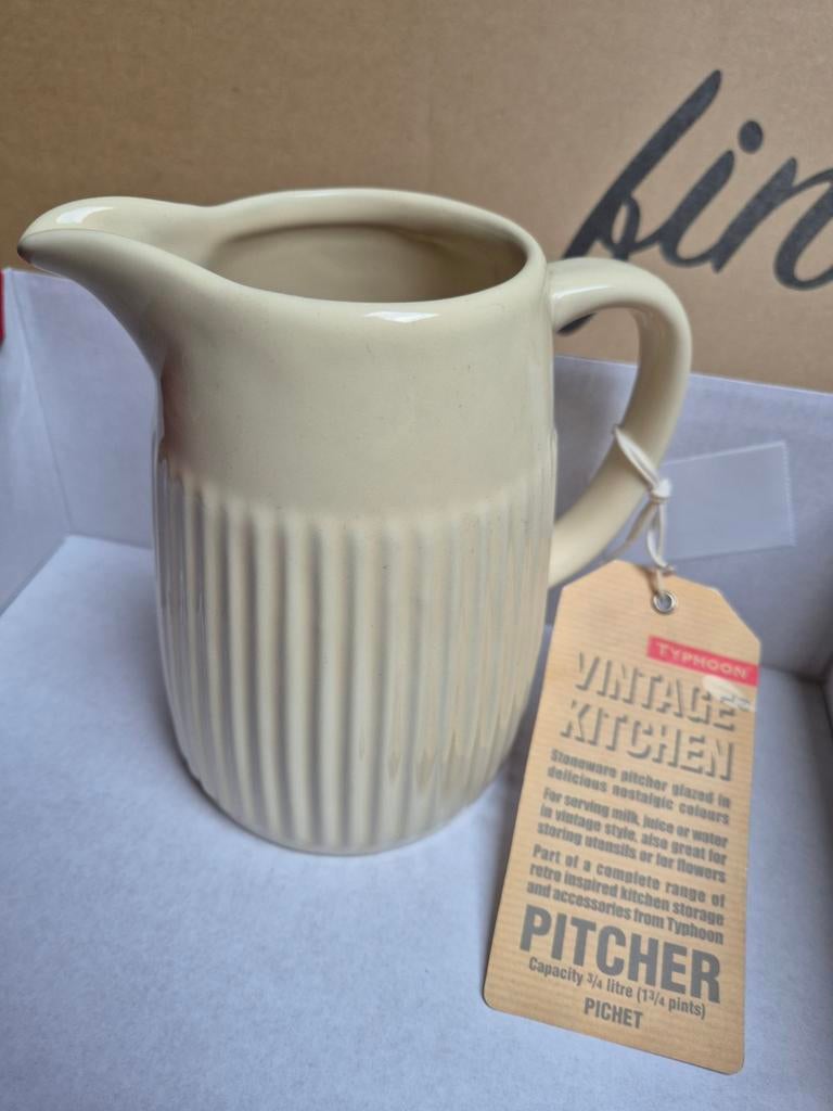 Nieuw Typhoon Vintage Kitchen melkkan 0,75 L, Huis en Inrichting, Keuken | Servies, Ophalen, Keramiek, Overige typen, Nieuw