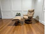 Luxe Stressless relax fauteuil relax stoel draaibaar, Huis en Inrichting, Fauteuils, Ophalen, N, N, Minder dan 75 cm