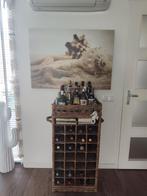 Canvas schilderij schelpen, Ophalen, Gebruikt, Schilderij, 75 cm of meer