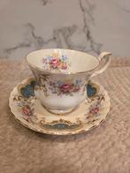Royal Albert Berkeley kop en schotel Bone China England, Ophalen of Verzenden