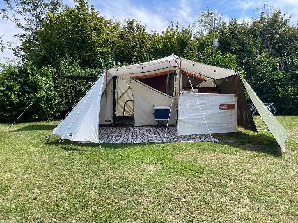 Mooie Holtkamper Cocoon met vele extra’s (oa Adventure Tent), Caravans en Kamperen, Vouwwagens, Ophalen, Meerkleurig, Aanwezig