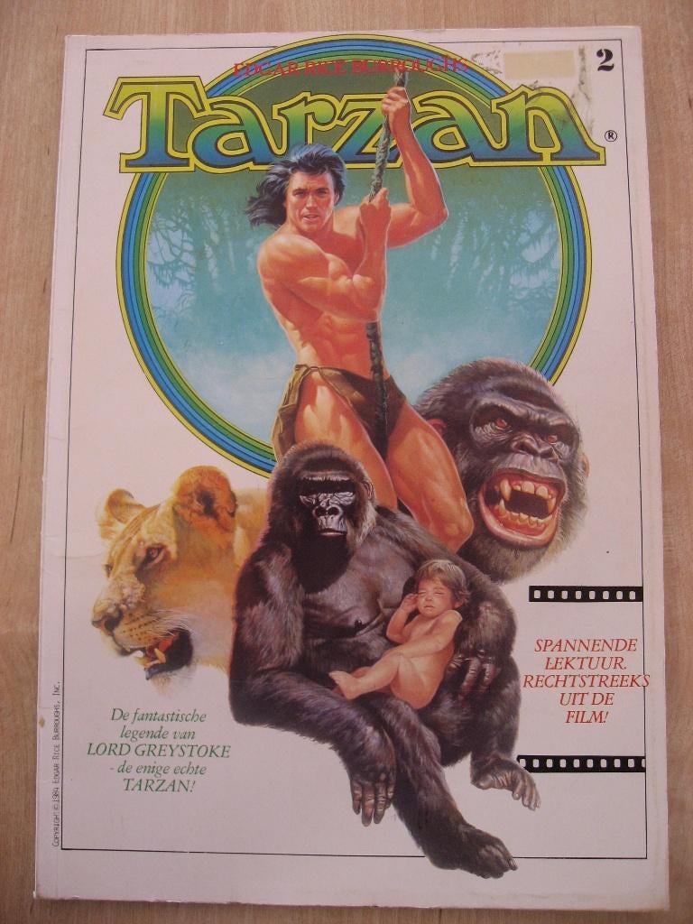 Tarzan. De fantastische legende van Lord Greystoke., Boeken, Stripboeken, Eén stripboek, Ophalen of Verzenden, Gelezen