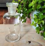 Vintage apothekersfles - apothekerspot - stopfles - chemiep, Antiek en Kunst, Ophalen of Verzenden