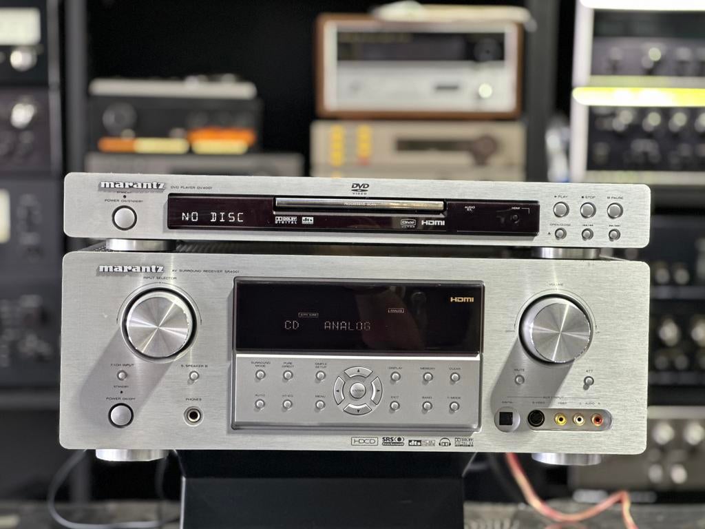 Marantz SR-4001 Receiver + DV-4001 DVD Speler – Set, Overige merken, Marantz, Gebruikt, Marantz