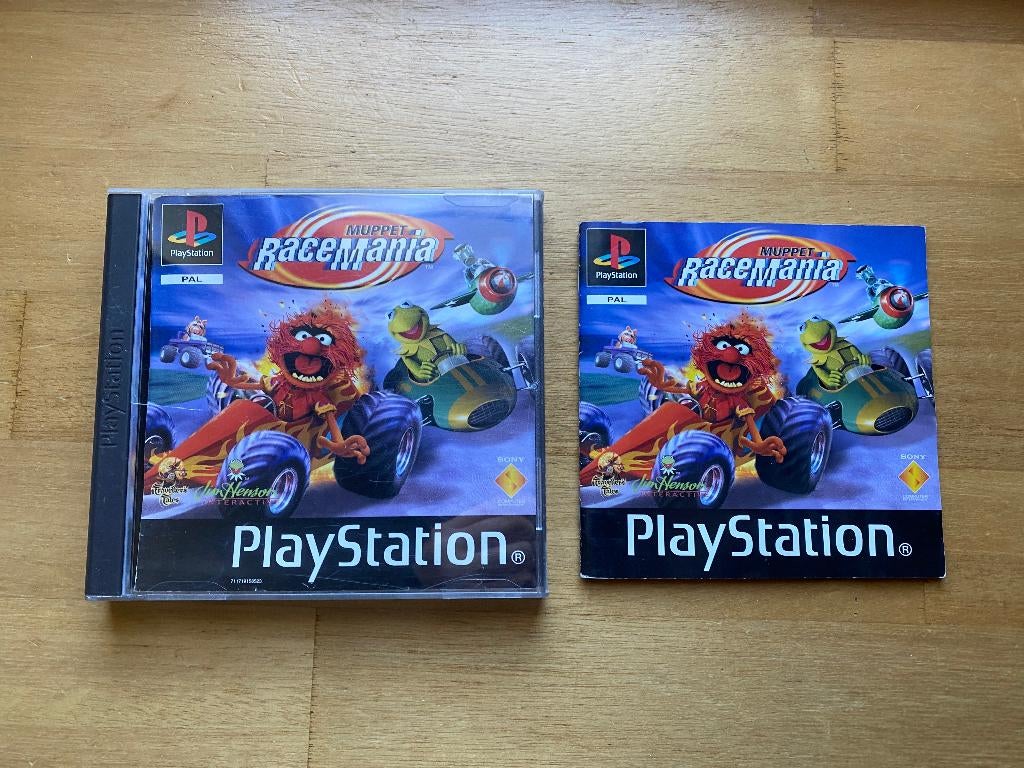 Muppet race mania ps1, Spelcomputers en Games, Games | Sony PlayStation 1, 1 speler, Racen en Vliegen, Ophalen of Verzenden, Zo goed als nieuw