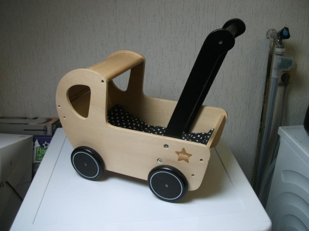 Poppenwagen Kids Concept, Kinderen en Baby's, Speelgoed | Houten speelgoed, Ophalen, Gebruikt