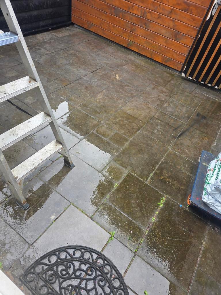 GRATIS TUINTEGELS, Ophalen, Gebruikt, Terrastegels, Natuursteen