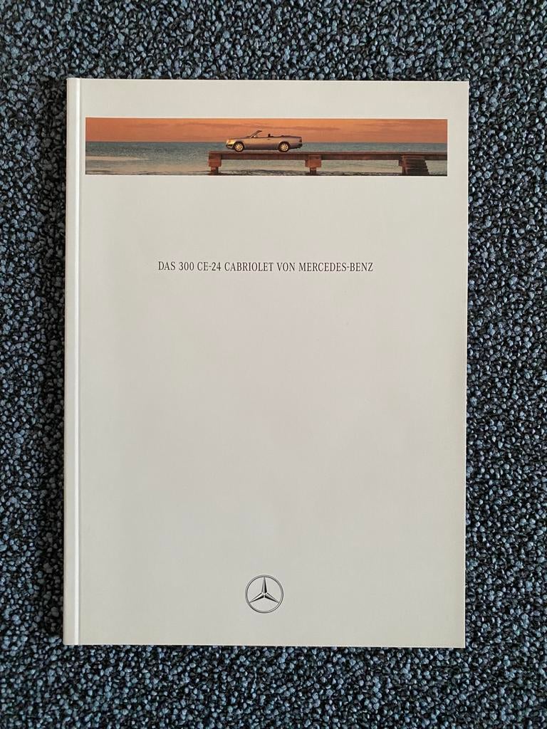 Mercedes-Benz CE 300-24 cabriolet autofolder (januari 1992), Ophalen of Verzenden, Zo goed als nieuw, Mercedes