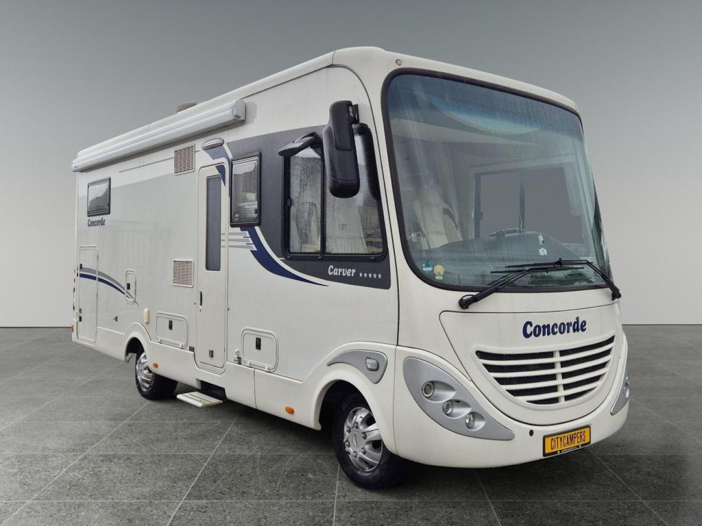 Concorde Carver 771 L Vol Options!!!, Caravans en Kamperen, Campers, Standaard zit, Koelkast, Vloeistofverwarming, 7 tot 8 meter