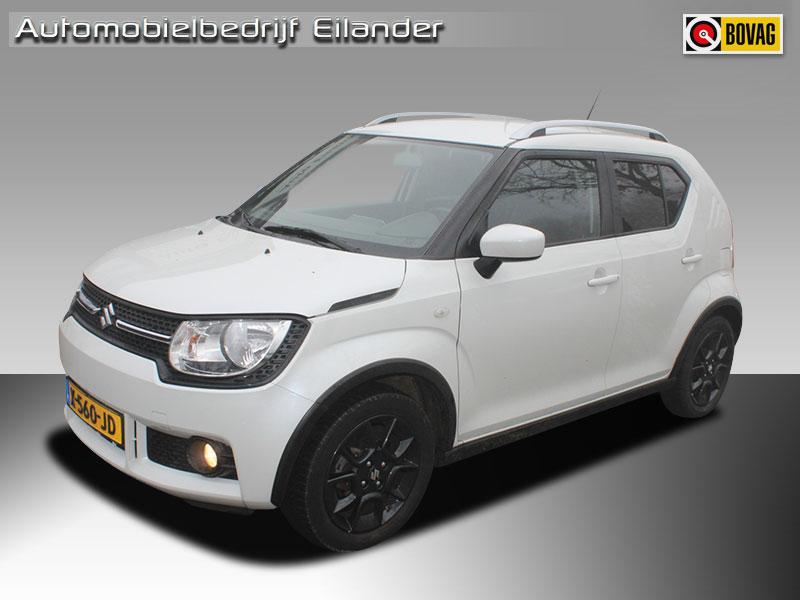 Suzuki Ignis 1.2 Select (bj 2019), Auto's, Suzuki, Stof, Gebruikt, 4 cilinders, Wit