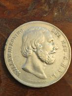 Willem III 1854, Willem II 1845, Wilhelmina 1930, 1932,1933, Zilver, Ophalen of Verzenden, Losse munt, 2½ gulden