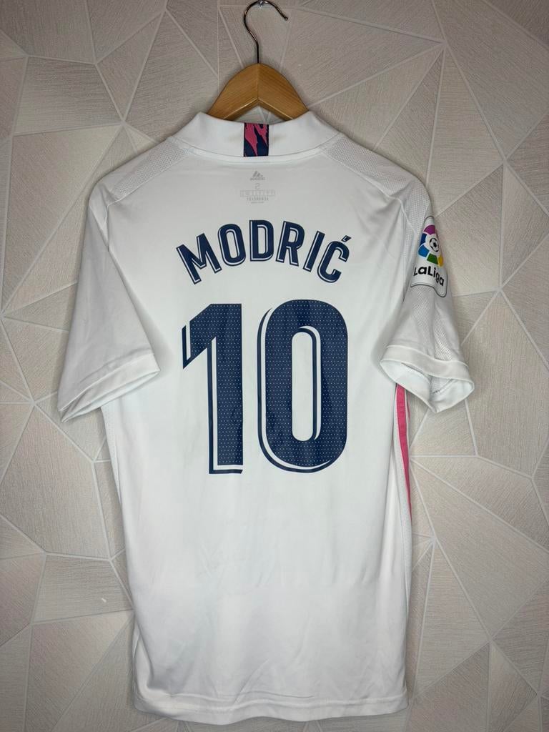Real Madrid Thuis 2020/2021 Modric, Maat S, Ophalen of Verzenden, Zo goed als nieuw, Shirt