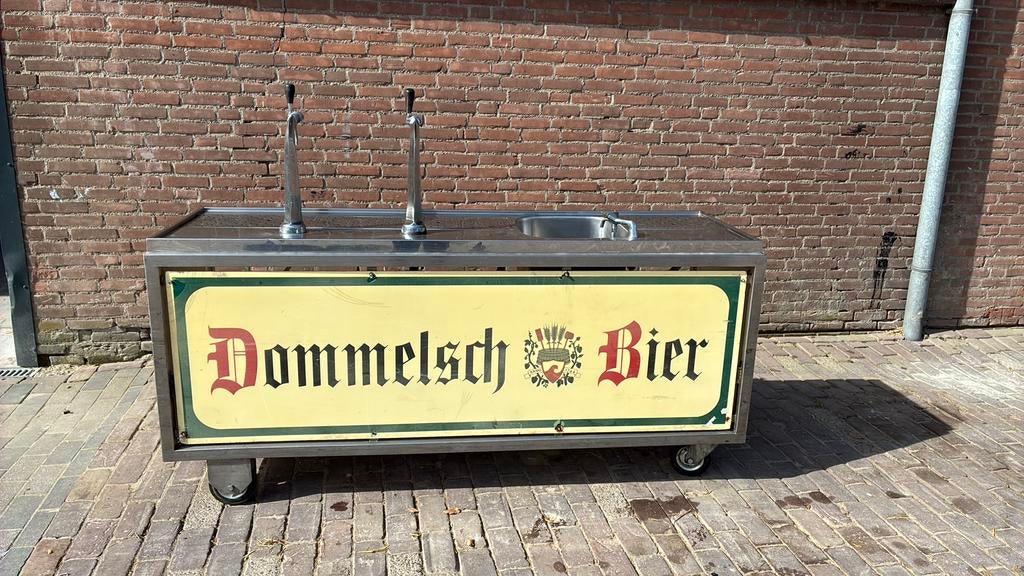 Tapbuffet, biertap, mobiele bar, tap, Ophalen, Gebruikt