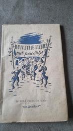 Duitsche Liedjes met Parodietjes - Jan Rombout, Ophalen of Verzenden, Overige onderwerpen, Jan Rombout, Tweede Wereldoorlog