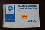 Piaggio Grillo bromfiets instructie boekje, Ophalen of Verzenden, Gebruikt