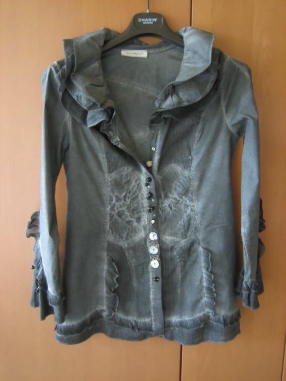 Exclusief grijs tuniek-jasje ELISA CAVALETTI maat M snazzeys, Maat 38/40 (M), Verzenden, Nieuw, Elisa Cavaletti