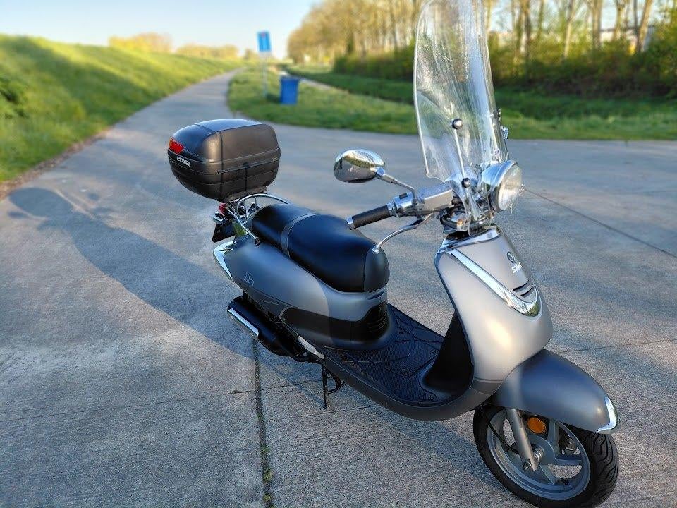 Te koop Scooter Sym Allo., Fietsen en Brommers, Scooters | SYM, Gebruikt, Allo, Maximaal 45 km/u, Benzine, Ophalen