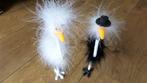 witte bruid vogel pen en zwarte bruidegom vogel pen bruiloft, Ophalen of Verzenden, Nieuw, Feestartikel, Geboorte of Huwelijk
