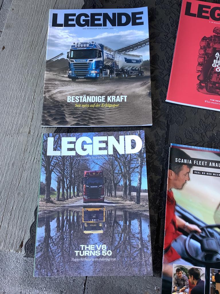 Scania Brochure LEGEND, Ophalen of Verzenden, Nieuw, Overige merken