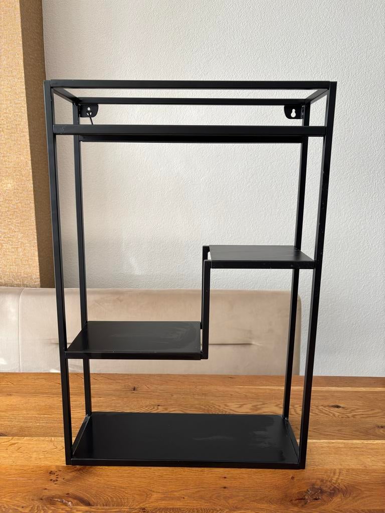 IKEA Lindåsen wandrek - Zwart metalen wandplank, Huis en Inrichting, Woonaccessoires | Wandplanken en Boekenplanken, Ophalen of Verzenden