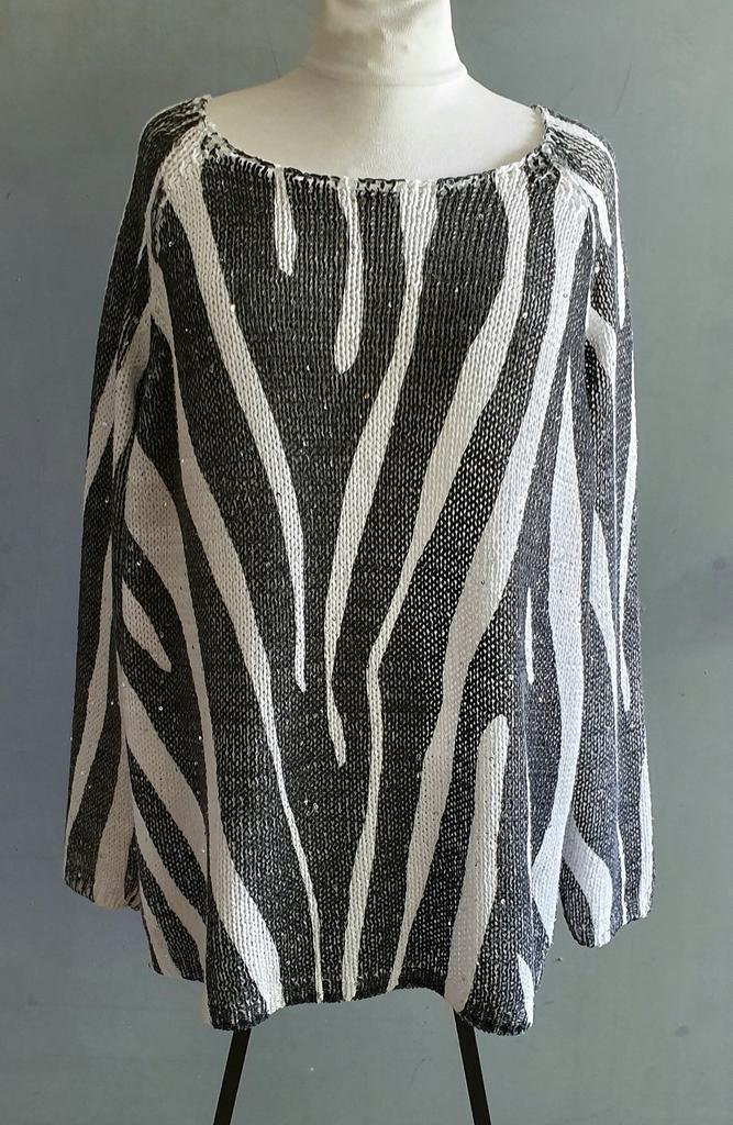 Monari trui, Ophalen of Verzenden, Zo goed als nieuw, Maat 42/44 (L), Grijs