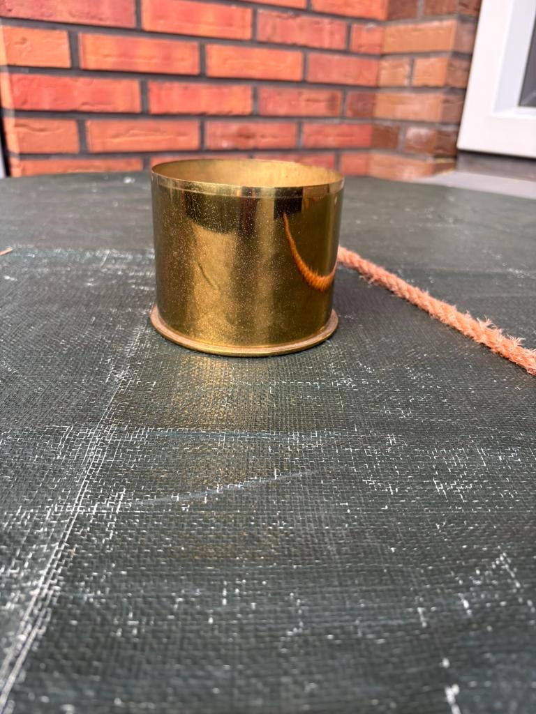 10,5 cm huls Rheinmetall Düsseldorf WO 1, Verzamelen, Militaria | Tweede Wereldoorlog, Ophalen of Verzenden, Duitsland, Hulzen of Bodemvondsten