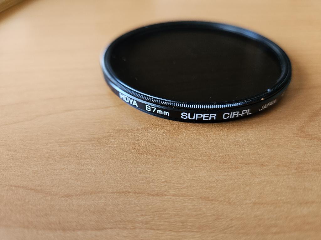 Hoya polarizer filter 67mm, Audio, Tv en Foto, Fotografie | Filters, Overige merken, Polarisatiefilter, 60 tot 70 mm, Ophalen of Verzenden