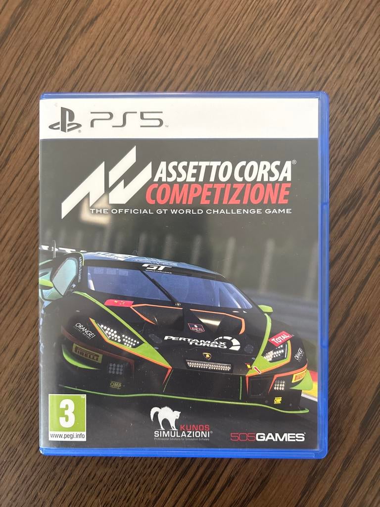 Assetto Corsa Competizione PS5 - Zo goed als nieuw, Spelcomputers en Games, Online, 1 speler, Racen en Vliegen, Ophalen of Verzenden