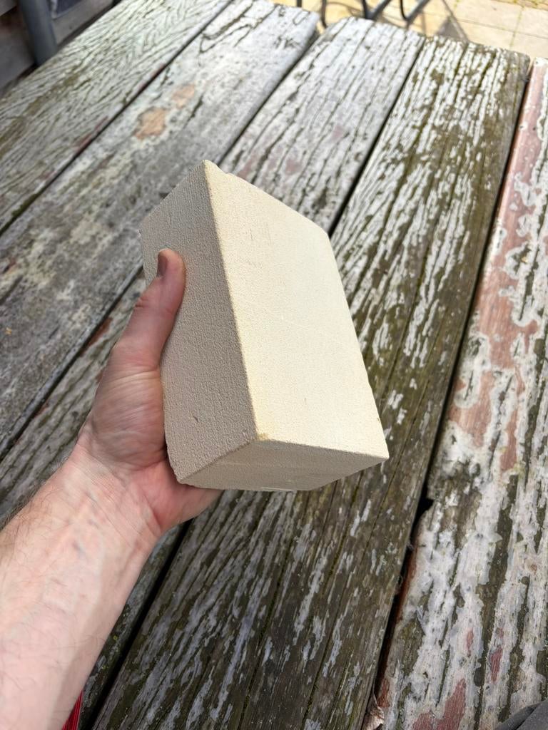 Mergel bouwsteen, mergelblokken, Doe-het-zelf en Verbouw, Plinten en Afwerking, Zo goed als nieuw, Overige typen, Overige materialen